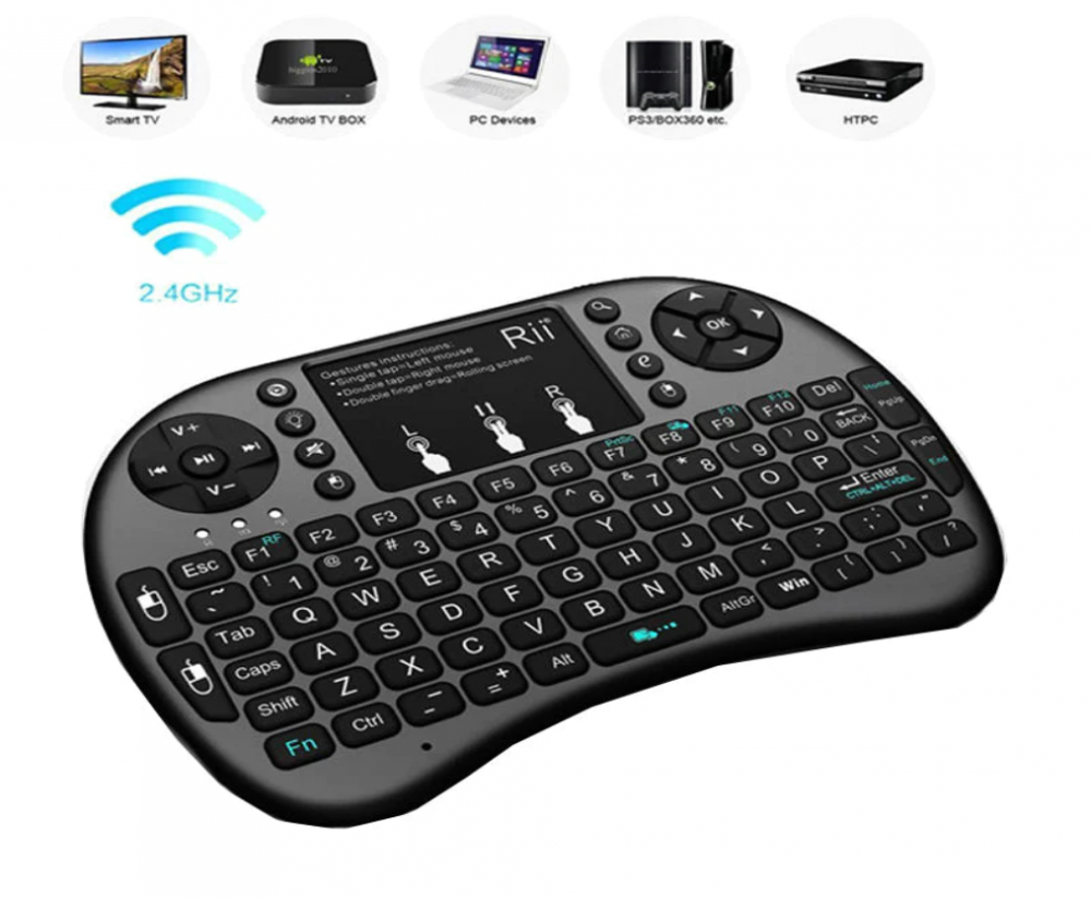 mini tastatura wireles cu bluetooth android smartv laptop tableta telefon mini tastatura wireles ieftina glixicom [6]