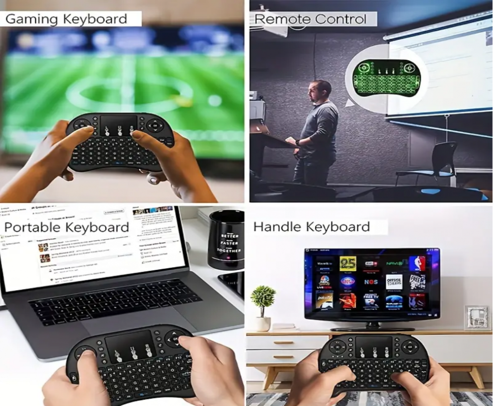 mini tastatura wireles cu bluetooth android smartv laptop tableta telefon mini tastatura wireles ieftina glixicom [4]