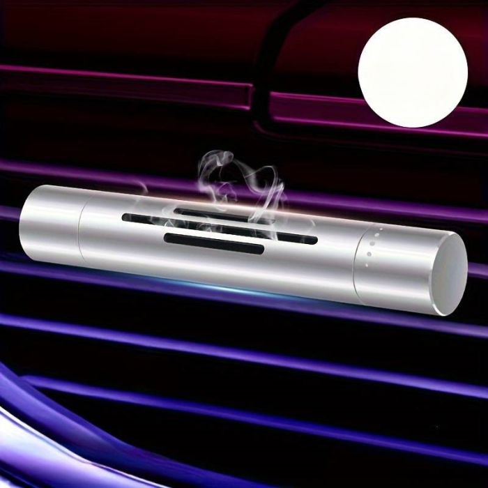 Odorizant Auto din Aluminiu cu 5 Rezerve Uleiuri Esențiale – Parfum Auto Premium, Design Elegant si Aroma Intensa de Durata [11]