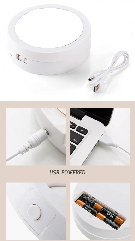 oglinda make-up profesionala Oglinda machiaj cu led dedeman Oglinda cu led machiaj emag Oglinda led machiaj altex oglinda machiaj cu iluminare led si alimentare usb [4]