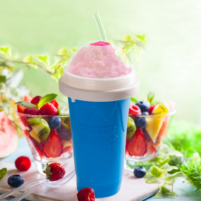 Pahar pentru facut Slushy Suc Inghetat Milkshake Cup Frozen Pahar Slushy Maker Emag Pahar Suc inghetat Ice Cup [14]