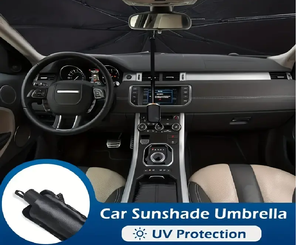 Parasolar umbrela dedeman  Parasolar auto carrefour kaufland parasolar auto jumbo parasolar auto izolatie termica 135 cm x 70 cm parasolar auto ieftin glixicom negru cu husa depozitare [14]