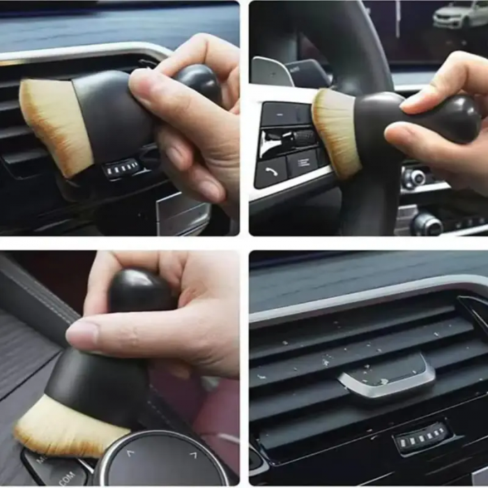 Perie Profesionala Detailing Auto dedeman perie detailing auto curatare ventilatie perie curatare tastatura perie curatare bord masina jumbo [6]