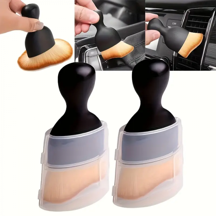Perie Profesionala Detailing Auto dedeman perie detailing auto curatare ventilatie perie curatare tastatura perie curatare bord masina jumbo [3]