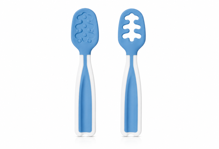 Pre-Lingurite pentru Diversificare Bebelusi +6 Luni, Set 2 Bucati, 2 Etape Diversificare, Silicon Alimentar Fara BPA prelingurite jumbo prelingurite carrefour prelingurite farmacia tei [2]