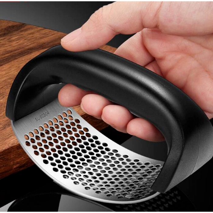Presa Manuala pentru Usturoi, Ghimbir sau Alune, Inox [5]