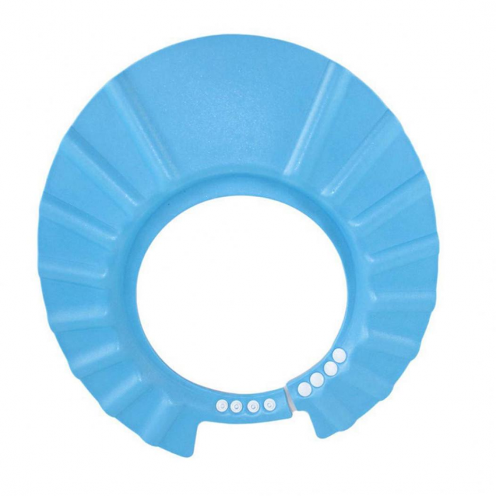 Protectie Cap pentru Baie Copii din Spuma EVA Albastru Marime Reglabila [5]