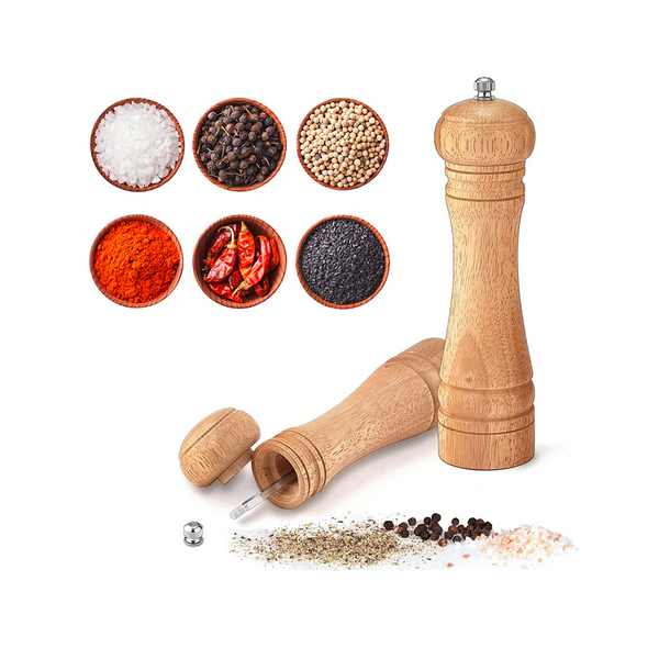 Rasnita Piper - Sare Dedeman din Lemn si Metal Emag cu Horeca Sistem de Macinare Ceramic Reglabil [2]