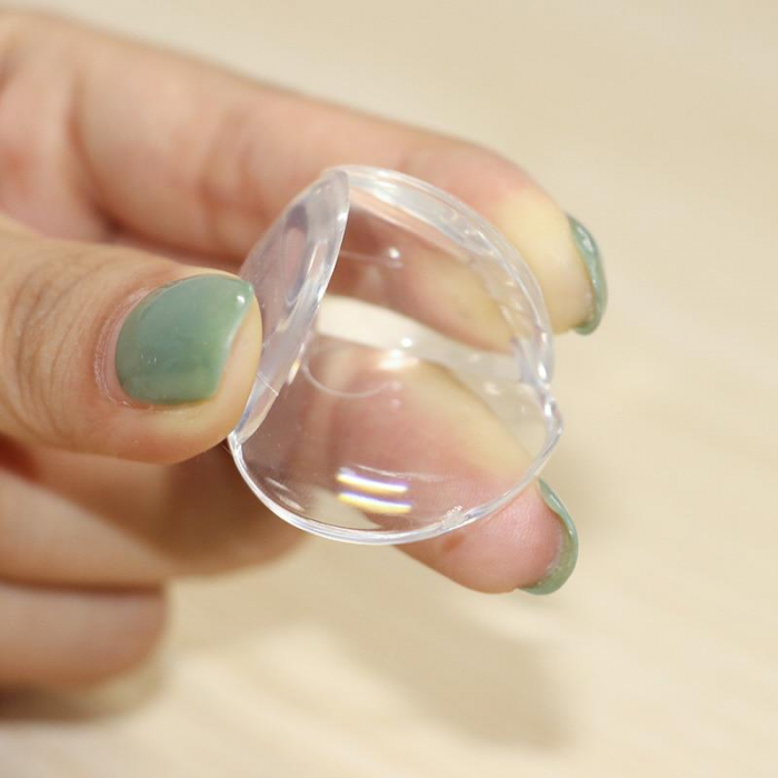 Set 10 Protectii Colturi din Silicon aplicabile cu Banda Dublu Adeziva [2]