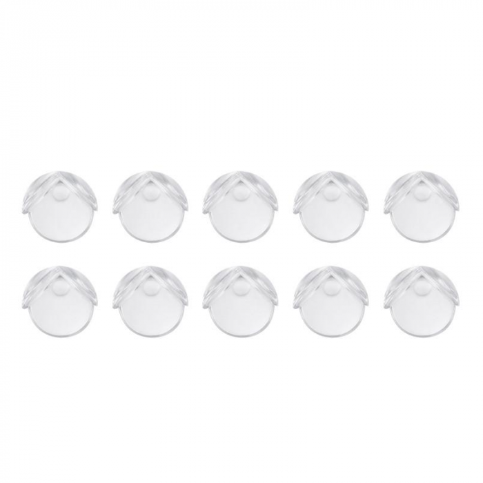 Set 10 Protectii Colturi din Silicon aplicabile cu Banda Dublu Adeziva [7]