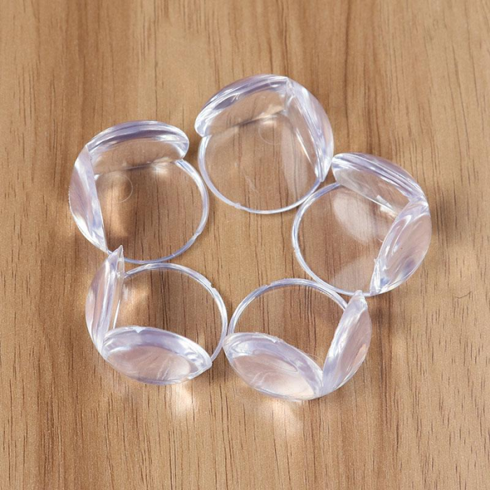 Set 10 Protectii Colturi din Silicon aplicabile cu Banda Dublu Adeziva [4]