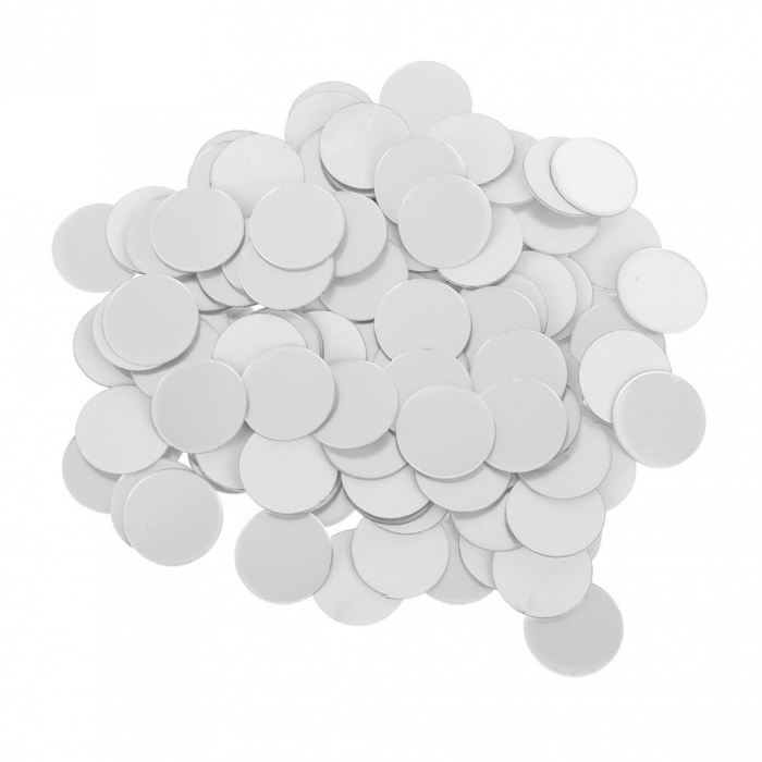 Set 100 Oglinzi Acrilice Rotunde Decorative Autoadezive Diametru 2 cm [5]