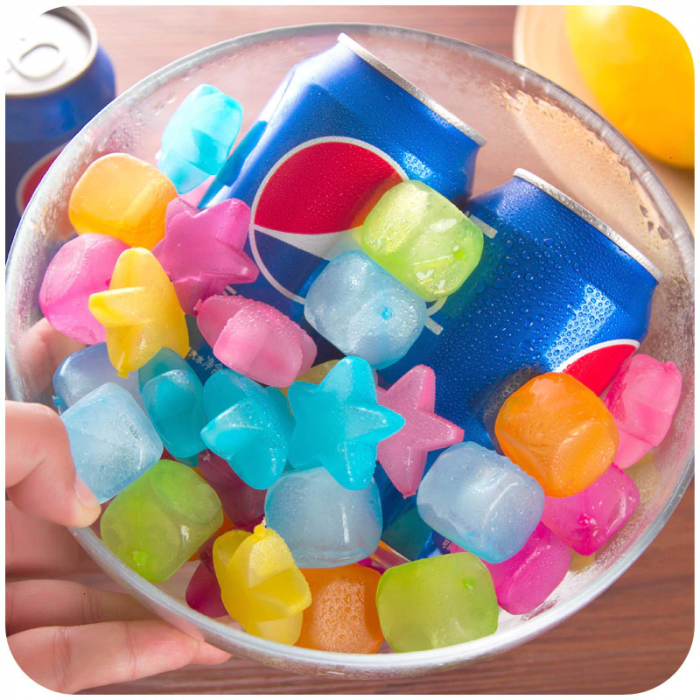 Set 20 Cuburi Gheata Reutilizabile pentru Racire Bauturi sau Produse de Cofetarie [5]