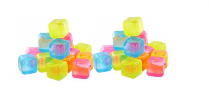 Set 20 Cuburi Gheata Reutilizabile pentru Racire Bauturi sau Produse de Cofetarie [4]