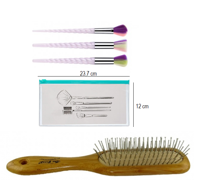 Set 3 Gentute Organizatoare pentru Voiaj din Nylon cu Sistem de Inchidere Reutilizabile [4]