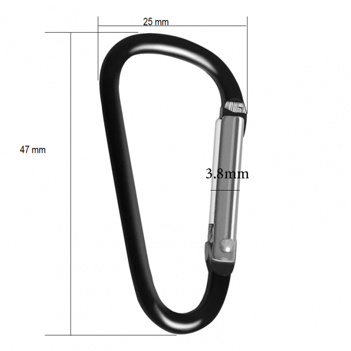 Set 5 Carabine din Aliaj de Aluminiu Greutate Maxima 10 kg [6]