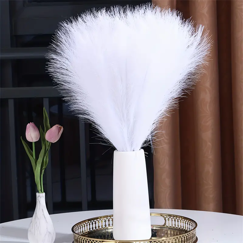Iarba de pampas decorativa iarba de pampas dedeman artficiala din matase iarba artificiala decorativa emag plante/flori decorative ornamentale, ornament interior, frunze decor pentru botez nunta dedeman jysk leroy [7]