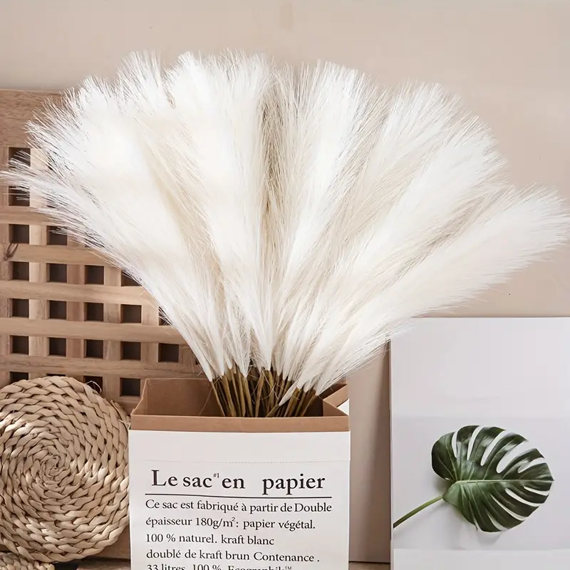 Iarba de pampas decorativa iarba de pampas dedeman artficiala din matase iarba artificiala decorativa emag plante/flori decorative ornamentale, ornament interior, frunze decor pentru botez nunta dedeman jysk leroy [5]