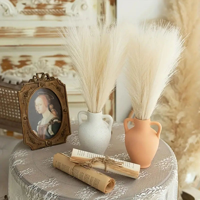 Iarba de pampas decorativa iarba de pampas dedeman artficiala din matase iarba artificiala decorativa emag plante/flori decorative ornamentale, ornament interior, frunze decor pentru botez nunta dedeman jysk leroy [8]