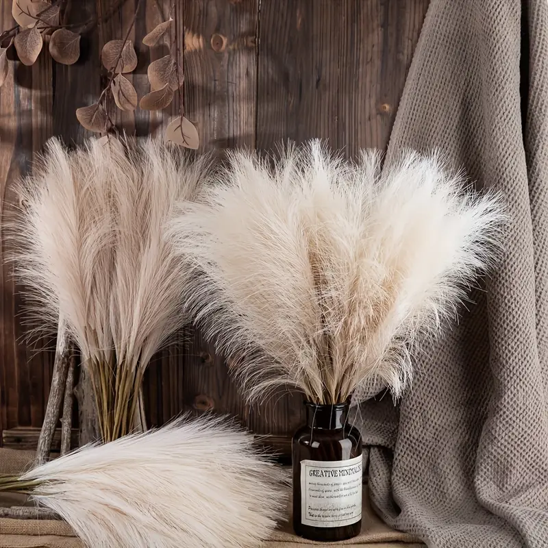 Iarba de pampas decorativa iarba de pampas dedeman artficiala din matase iarba artificiala decorativa emag plante/flori decorative ornamentale, ornament interior, frunze decor pentru botez nunta dedeman jysk leroy [5]