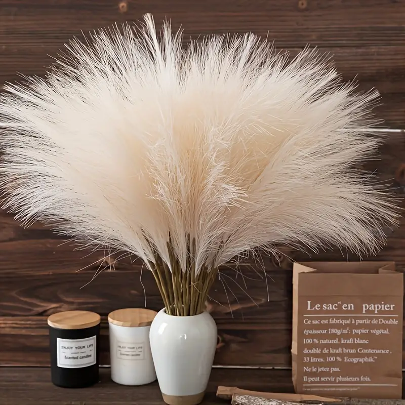 Iarba de pampas decorativa iarba de pampas dedeman artficiala din matase iarba artificiala decorativa emag plante/flori decorative ornamentale, ornament interior, frunze decor pentru botez nunta dedeman jysk leroy [2]