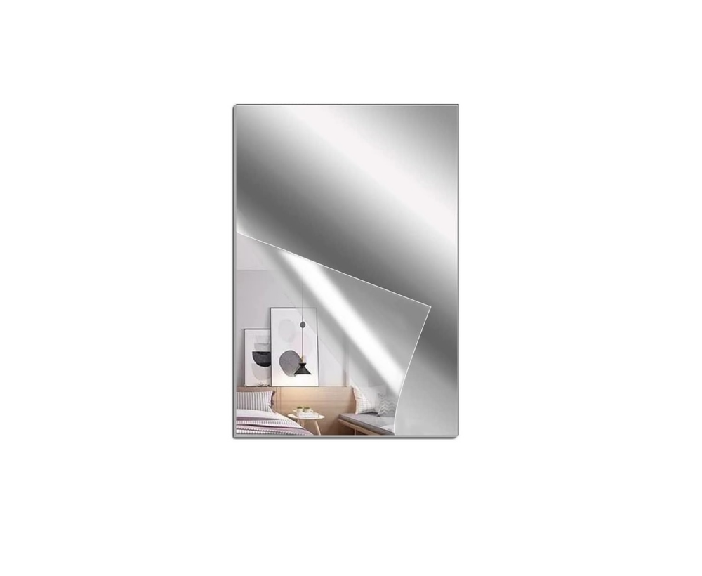 Set oglinzi acrilice  model dreptunghi 10x 15 cm, argintiu, oglinda acrilica perete mare decortiva dedeman dormitor rama ikea baie dedeman jysk  emag pret ieftin  mobexpert moderne ieftine leroy merlin autocolant  dreptunghi [10]