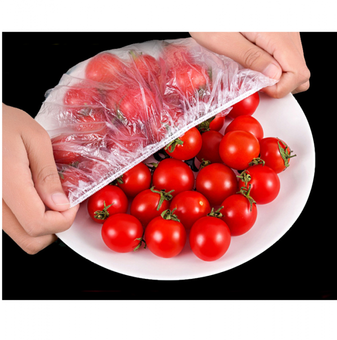 Set 80 Huse cu Elastic din Nylon pentru Boluri Farfurii Platouri [3]