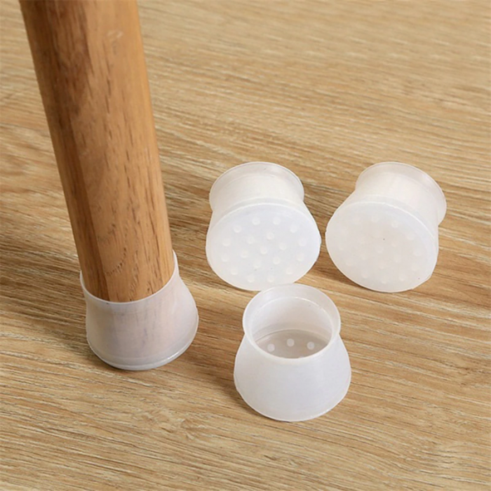 Set de 4 Capace din Silicon pentru Protectie Picioare Scaune si Mobila [8]