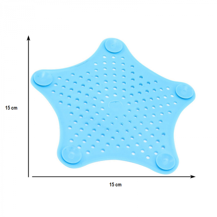 sita silicon pentru chiuveta cada dus in forma de stea [4]