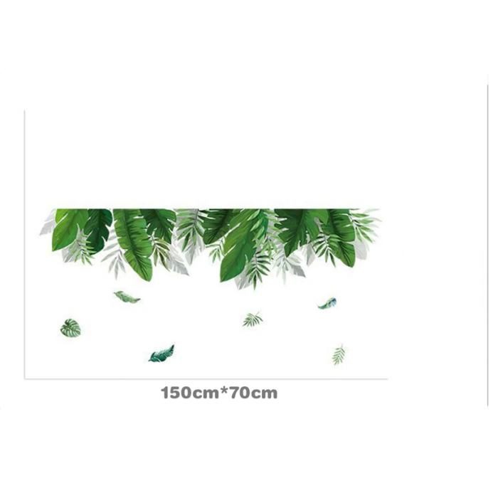 Sticker Decorativ Frunze Exotice 150 x 70 cm G Glixicom® [5]
