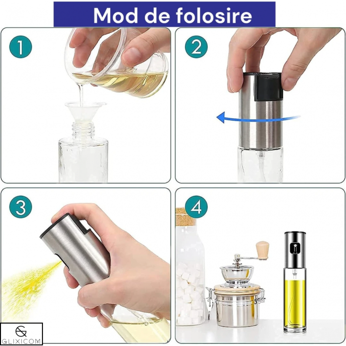 Sticla cu Pulverizator pentru Ulei Dedeman pulverizator ulei ieftin emag oliviera cu pulverizare stcila cu pulverizare ulei [6]