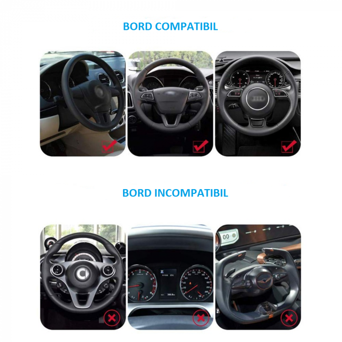 Suport Auto pentru Bord, Compatibil Telefon si GPS G Glixicom® [8]