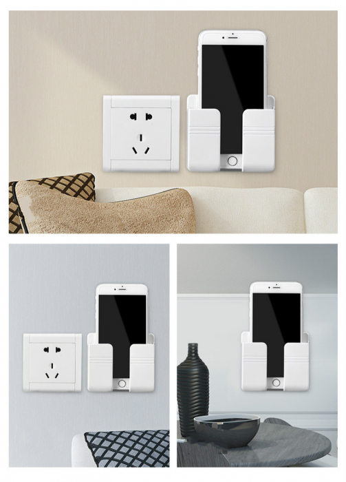 Suport Multifunctional pentru Telefon sau Telecomanda cu Prindere Adeziva [5]