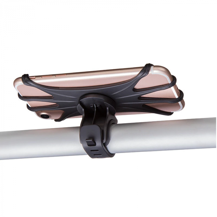 Suport Telefon din Silicon pentru Bicicleta, Trotineta, Carucior sau Motocicleta 4 - 6,5 inch [5]