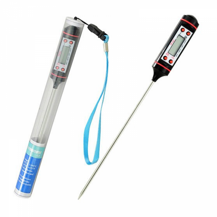Termometru Digital Alimentar cu Sonda 4 Functii 24 cm [4]