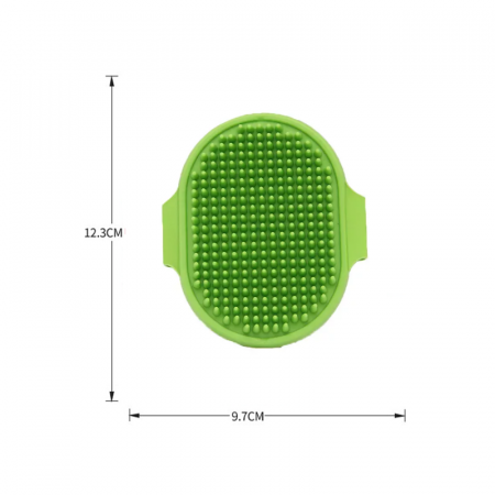 Perie pentru Baie Animale din Silicon cu prindere Tip Manusa Reglabila [1]