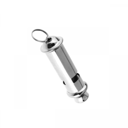 Fluier Metalic cu Snur pentru Arbitri Drumetii sau Antrenamente Militare 7 cm [1]