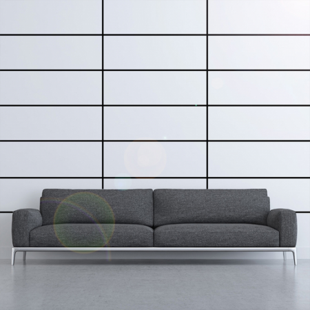 Banda Adeziva Decorativa Pentru Rosturi Gresie si Faianta Negru  50 m x 5 mm Decoratiune rosturi murdare glixicom emag dedeman leroy merlin brico depot  jysk [3]