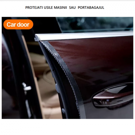 Banda Adeziva pentru Tuning Auto 7 x 300 cm Efect 5D Carbon [2]