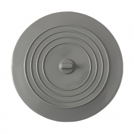 Capac Cauciuc pentru Protectie Mirosuri Neplacute sau Anti - Gandaci Diametru 15 cm Chiuveta Cada Dus Sifon Gri G Glixicom® [2]