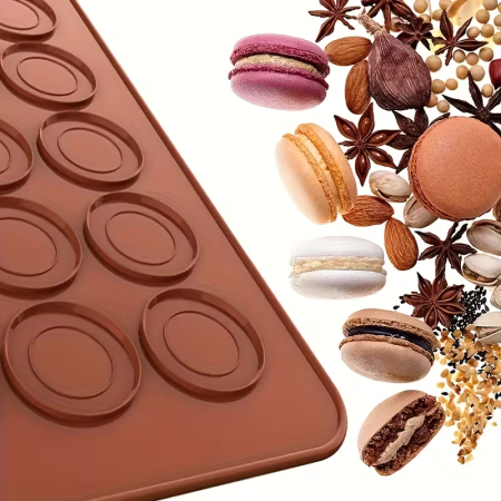 covoras macarons covoras silicon prajituri biscuiti fursecuri forma fursecuri reutilizabila forma macarons silicon reutilizabila [2]