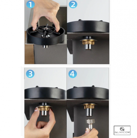 Spalator pahare cu presiune pentru chiuveta dispozitiv curatare cesti cani pahare sticle dedeman spalator pahare ieftin glixicom spalator pahare cu presiune emag [6]