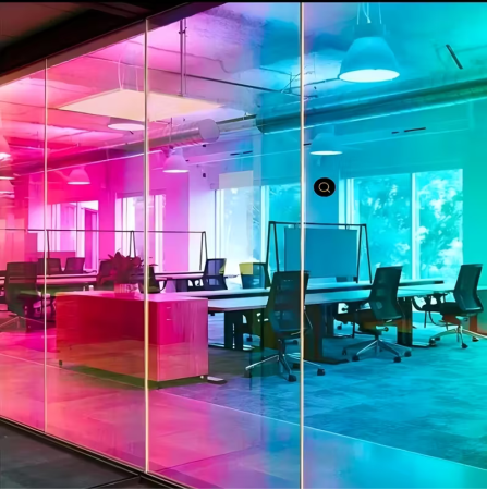 Folie Geam Cameleon Blue Reflexivă UV – Reducere Caldura si Protectie UV [18]