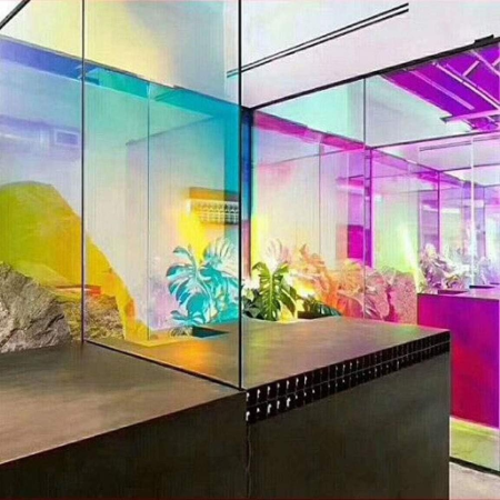 Folie Geam Cameleon Blue Reflexivă UV – Reducere Caldura si Protectie UV [14]