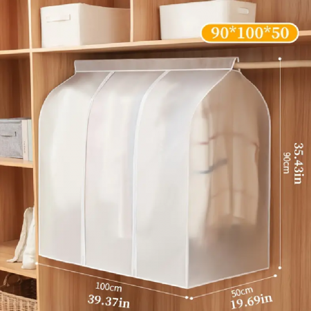 husa protectie haine ikea husa  protectie haine pepco  husa pentru protectie jysk  husa haine Glixicom  lungime 80 cm Latime 50 cm Inaltime 90 cm Husa impermeabila depozitare haine [10]