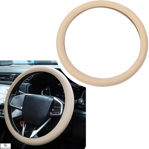 Husa Volan Universala din Silicon Negru Husa volan silicon emag Protectie Siguranta si Confort la Volan Diametru 33-40 cm Husa volan silicon dedeman [38]