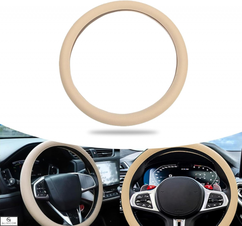 Husa Volan Universala din Silicon Negru Husa volan silicon emag Protectie Siguranta si Confort la Volan Diametru 33-40 cm Husa volan silicon dedeman [36]