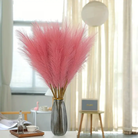 Iarba de pampas decorativa iarba de pampas dedeman artficiala din matase iarba artificiala decorativa emag plante/flori decorative ornamentale, ornament interior, frunze decor pentru botez nunta dedeman jysk leroy [1]