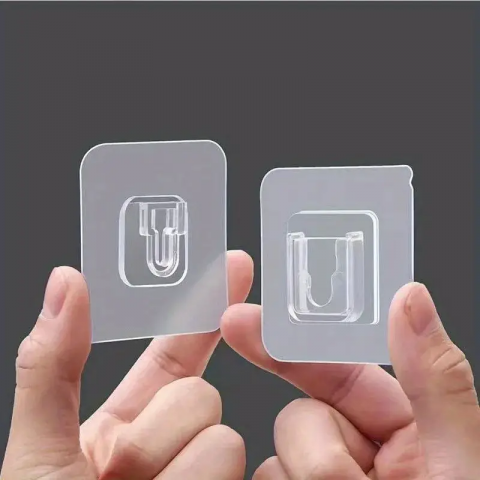 Set 5 Dispozitive Duble pentru Agatat si Suspendat Obiecte Autoadezive 6 x 6 cm [0]