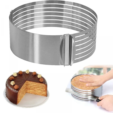 Forme si Tavi de Copt - Inel reglabil tort jumbo auchan carrefour Inel reglabil tort cu feliator  kaufland inel rglabil tort glixicom inel reglabil tort cu feliator ieftin diametru 24 si 30 cm